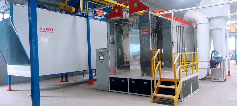 BUỒNG PHUN SƠN TĨNH ĐIỆN TỰ ĐỘNG